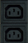 Kabllo vazhduese Gembird Power Strip PDU 10xC13 1U 16A C19, 2m, Rack, e zezë