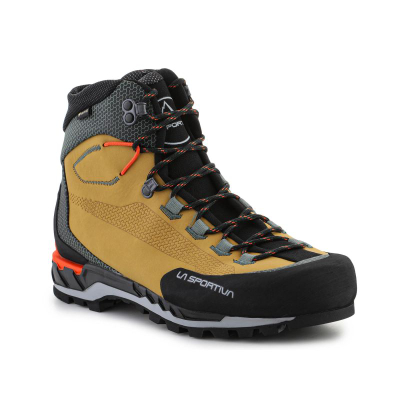 Планинарски обувки La Sportiva Trango Tech Leather GTX M 21S732206, Gore Tex, ѓон Vibram, зелена
