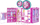 Set loje Barbie Dream Closet, garderobë me gjona, rozë