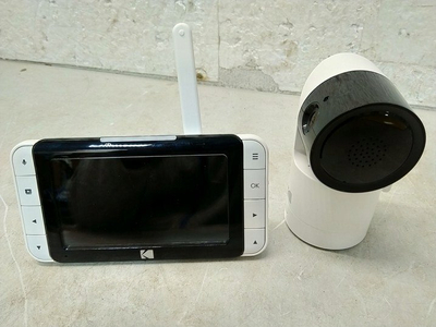Бејби монитор Kodak Cherish C525P, екран 5\", паметен, бел