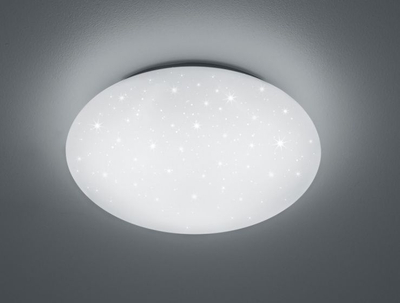 Plafonierë LED Netlighting Lukida, 3000 6000K, efekt starlight, e bardhë