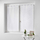 Perde kuzhine Haltona, set 2 copë, 60 x 160 cm, e bardhë