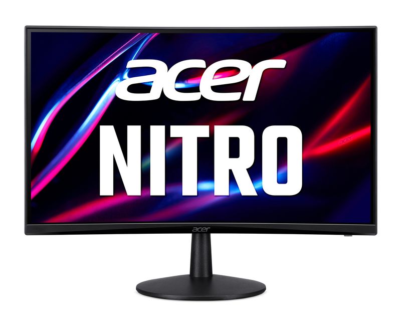 Monitor Acer Nitro ED240QS3BMIIPX, 23.6”, LED VA, FHD (1920 x 1080), 180Hz, i lakuar