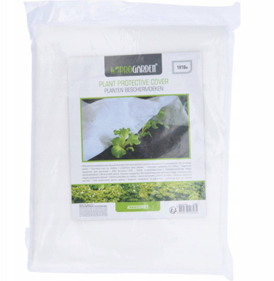 Agrotekstili ProGarden, mbulesë mbrojtëse bimësh, 1 x 10 m, e bardhë