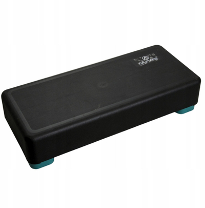 Step aerobic Stepboard, platformë stërvitore, sipërfaqe antirrëshqitëse, gri