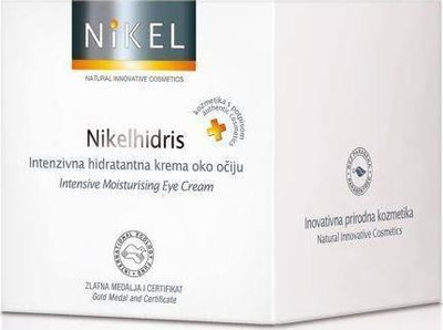 Krem sysh Nikel NIKELHYDRIS, për rreth syve, hidratues me acid hialuronik, 15 ml