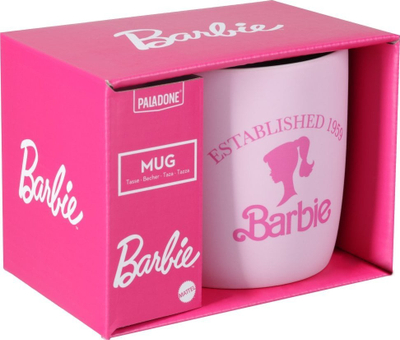 Filxhan Paladone Barbie PP13761BR, qeramikë, 400ml, rozë