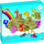 Lodër Bertus Magic Sand Fiorello, rërë 600g + 10 forma plastike, bezhë