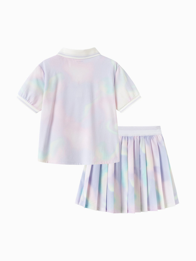 Set Bluzë, Fund Geta Hologlow Polo Skirt