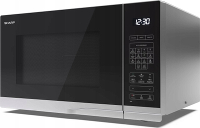 Furrë me mikrovalë Sharp YC-PC322AE-S, 32L, me grill, e zezë argjendtë