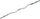 Shirit curl për pesha, 120cm, 28mm, çelik argjendi