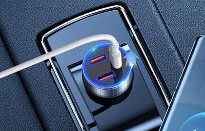 Karikues makine Remax RCC327, 2x USB dhe USB-C, 83W, gri metalik