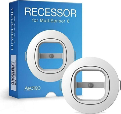 Mbajtëse tavani Aeon Labs Recessor për Aeotec Multi Sensor 6, e bardhë