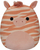Lodër pellushi Squishmallows Josue Peach Zebra, 14", ultra e butë, pjeshke