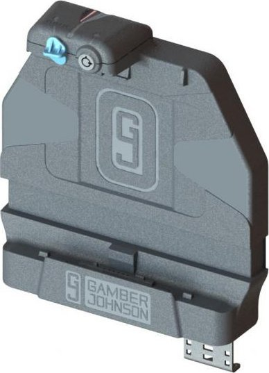 Dock stacion tablet Gamber-Johnson 7160-1807-04, për Zebra ET4X, 2x USB, gri