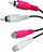 Kabllo audio RCA (Cinch), 5 m, e zezë