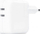 Karikues muri Vega Economy, 35W, 2xUSB C PD me kabllo Type C, i bardhë