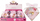 Set bizhuterish për fëmijë Mega Creative 524914, kuti diamant, rozë