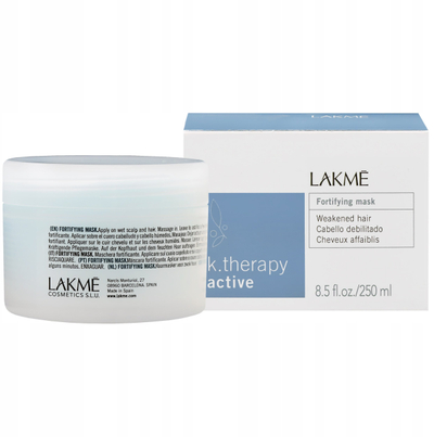 Maskë flokësh Lakme K.Therapy Active për forcim, 250ml
