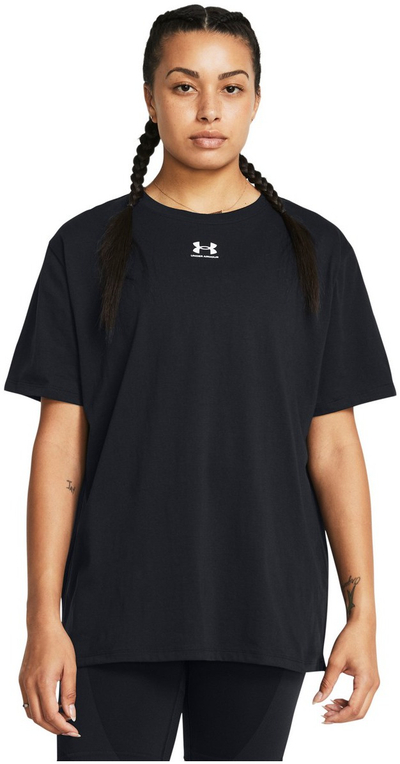 Женска oversize блуза Under Armour Campus, памук, црна
