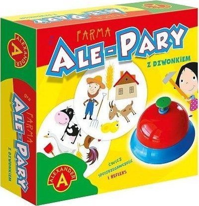 Игра со карти Alexander Ale Pairs with Bell Farm, семејна, многубојна
