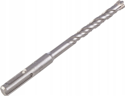 Spiral betoni Graphite SDS Plus, 8 x 160 mm, quatro, gri metalik