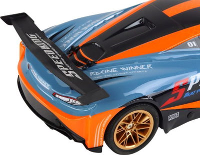 Makina me telekomandë Leantoys Sports Car, shkalla 1:10, portokalli