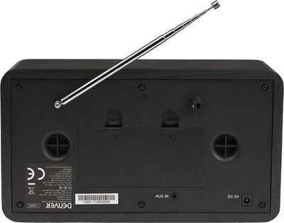 Дигитално радио Денвер DAB-18, DAB+, блутут, темно сиво