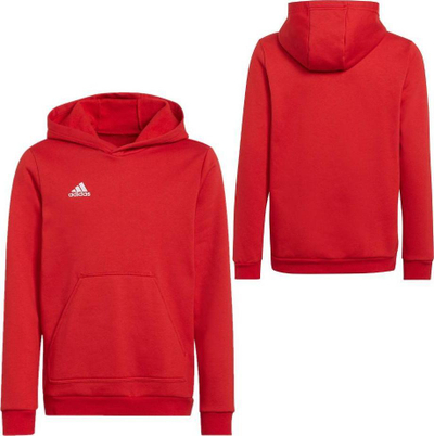 Bluzë me kapuç Adidas Entrada 22 Hoody Jr H57566, për kalamaj, e zezë