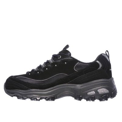 Atlete Skechers D-Lites Biggest Fan 11930-BBK, Memory Foam, e zezë