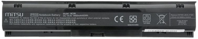 Bateri laptopi Mitsu BC08 për HP ProBook 4730s 4740s, 4400mAh, 63Wh, e zezë