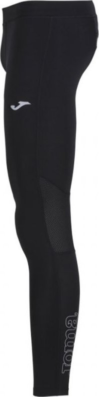Legginsa vrapimi Joma Running Night Long Tights, për burra, me reflektim, të zeza