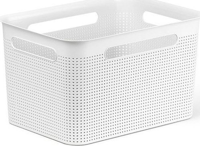 Kosh organizimi Rotho, 16 L, plastikë, i bardhë