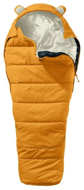 Thes gjumi për fëmijë Deuter Little Star, 145cm, fibër sintetike, portokalli