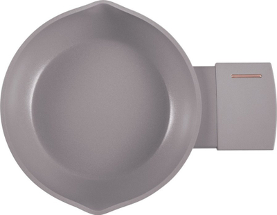 Tigan mini Berlinger Haus Taupe, 16cm, alumini i falsifikuar, shtresë jo-ngjitëse, gri taupe