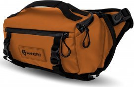 Çantë sling WANDRD Rogue 6L, që s’ka frikë nga moti, për aparat fotografik, portokalli