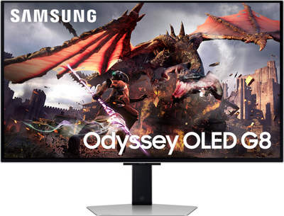 Monitor Samsung Odyssey OLED G8, 32\", 4K, ngjyrë e zezë