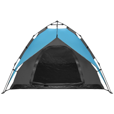 Çadër kampingu Holiday Automatic, për 3 veta, 210x180x140 cm, 2 në 1, gri