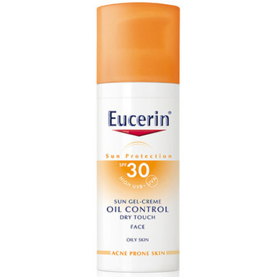 Eucerin Sun Oil Control Dry Touch SPF30 Гел-крем за заштита од сонце за лице, 50 ml