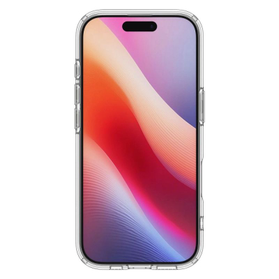 Kllëf telefoni Spigen Ultra Hybrid, për iPhone 17, transparent