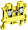 Bllok terminal Simet ZSG1-2.5Nz, 2 përçues, 2.5mm², i verdhë