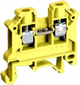 Bllok terminal Simet ZSG1-2.5Nz, 2 përçues, 2.5mm², i verdhë