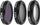 Set filtrash Sunnylife për DJI Mavic 2 Zoom, ND8 CPL UV, 4‑në‑1, i zi