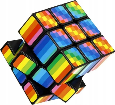 Магичен куб MEGA CREATIVE Rainbow 531393, за деца, повеќебоен