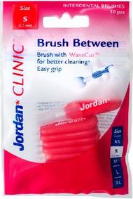 Pastrues interdentalë Jordan Clinic, S, 10 copë