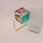 Set fotografik Canon Photo Cube PP-201, 40 fletë 13x13cm, kornizë kubike transparente, e bardhë