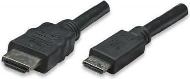 Kабел HDMI Techly ICOC-HDMI-B-050, 5m, HDMI Type A, црна