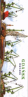 Shënues libri Gdańsk Bookmark Map, dizajn hartë qyteti, shumëngjyrësh
