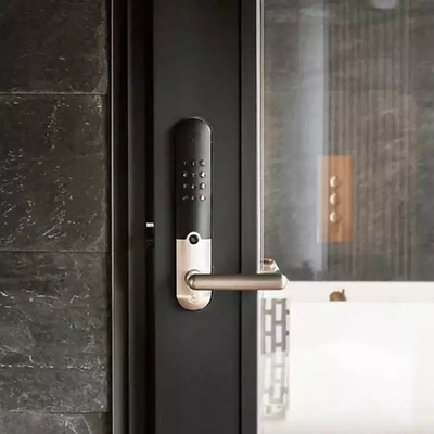 Bravë e zgjuar Yale Doorman L3, mbyllje vetë, me zile dhe alarm, çelik i furçuar