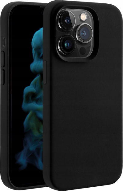 Kuti mbrojtëse Vivanco Mag Hype për iPhone 14 Pro Max, silikoni, MagSafe, e zezë